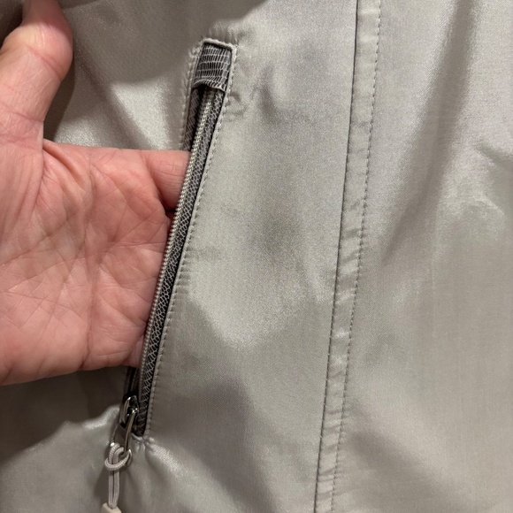 Fennelli London women's silver/grey hooded jacket size 16 - Picture 6 of 16